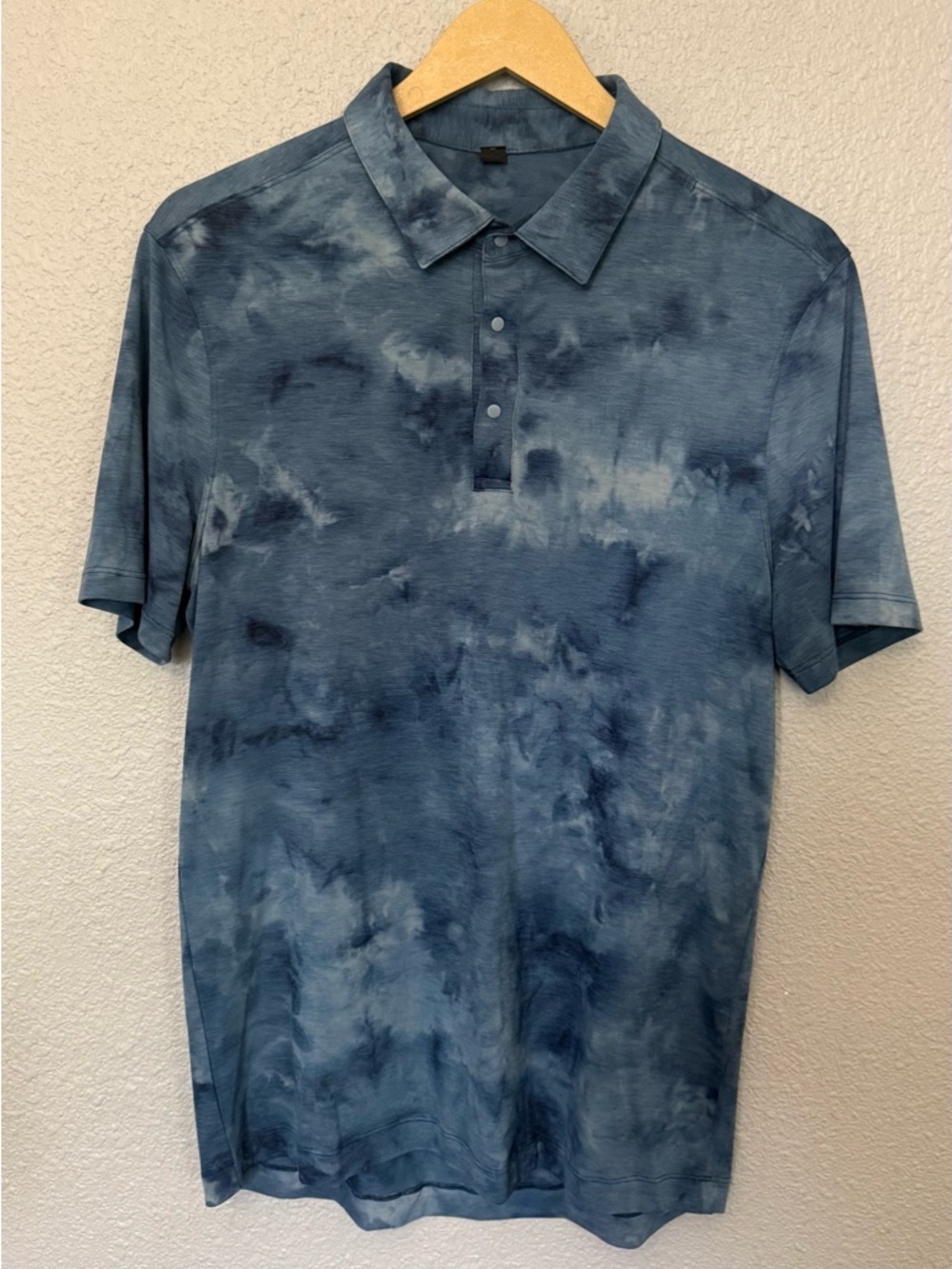 Lululemon Evolution Polo Wash in Diamond Dye True Navy Chambray size S/M - Picture 3 of 5